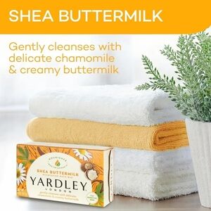 Yardley of London Shea Buttermilk 3 bars of Soap Sensitive Moisturizing